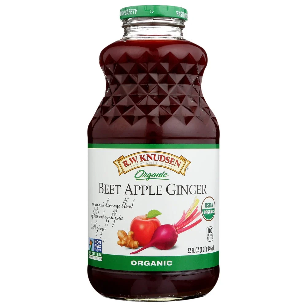 Juice Blend, Beet/Apple/Ginger, Shelf-Stable, Glass,6 - 32 FLUID