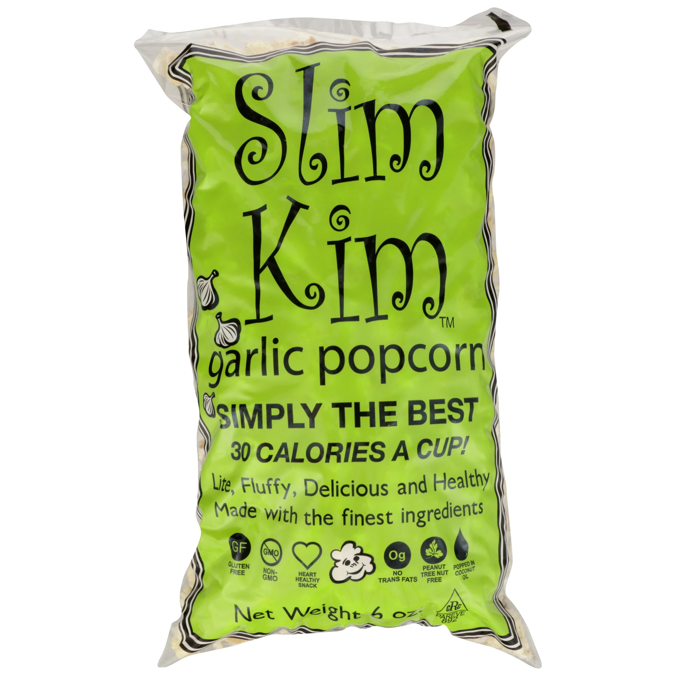 Popcorn, Ready-to-Eat, Garlic,12 - 6 OUNCE