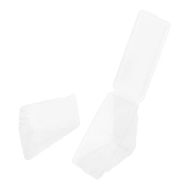 Containers, Sandwich, Plastic, Clear, Wedge,1 - 500 COUNT