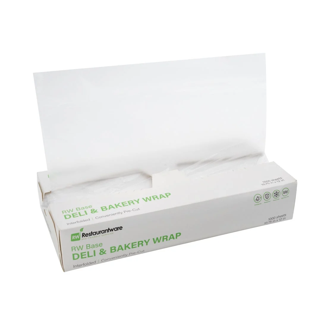 Wraps, Deli & Bakery, 12 x 10.75 Inch, Plastic, Interfolded,1 - 1000 COUNT