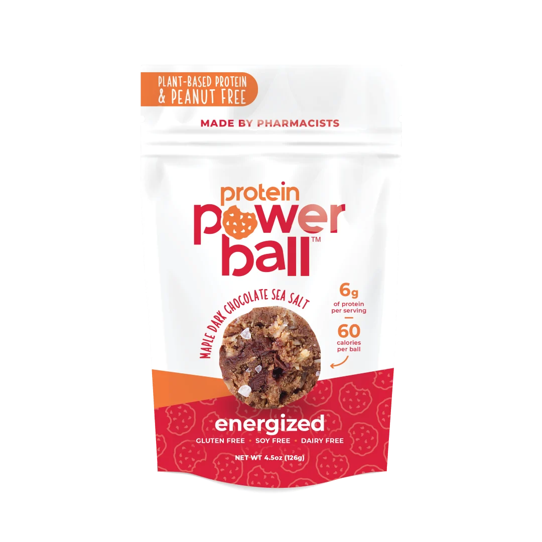 Snack Balls, Protein, Maple Dark Chocolate,12 - 4.5 OUNCE