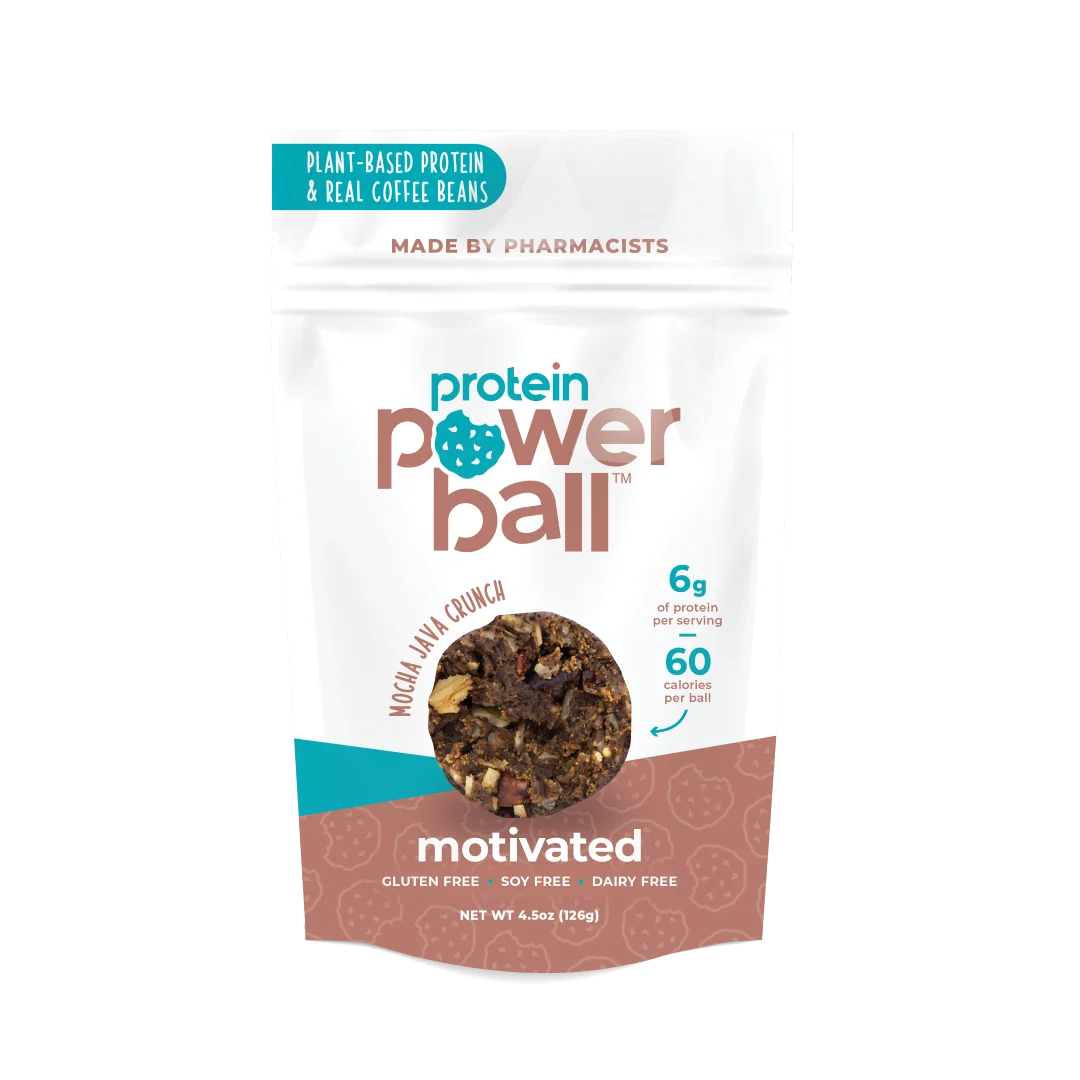 Snack Balls, Protein, Mocha Java Crunch,12 - 4.5 OUNCE
