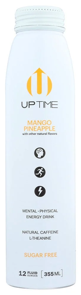 Energy Drinks, Mango Pineapple, Sugar-Free, Single-Serve,12 - 12 FLUID