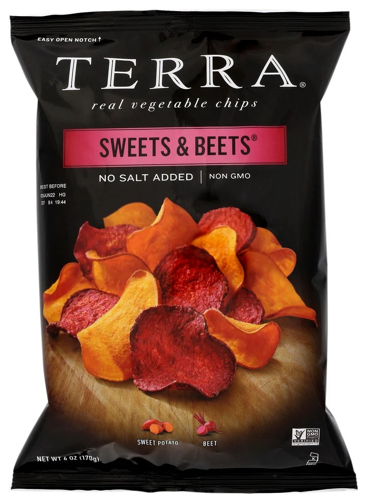 Chips, Sweet Potato & Beets,12 - 6 OUNCE