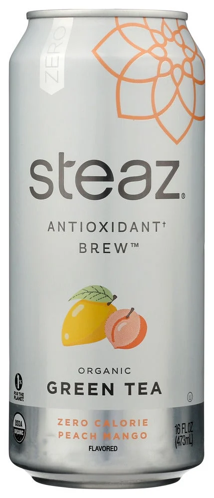 Tea, Green Tea, Peach Mango, Single-Serve,12 - 16 FLUID