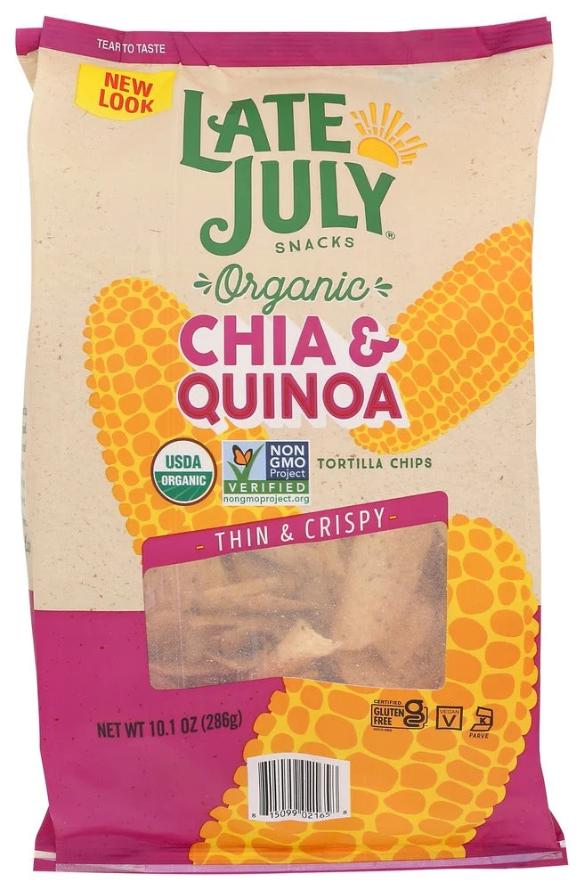 Chips, Tortilla, Chia & Quinoa,9 - 10.1 OUNCE