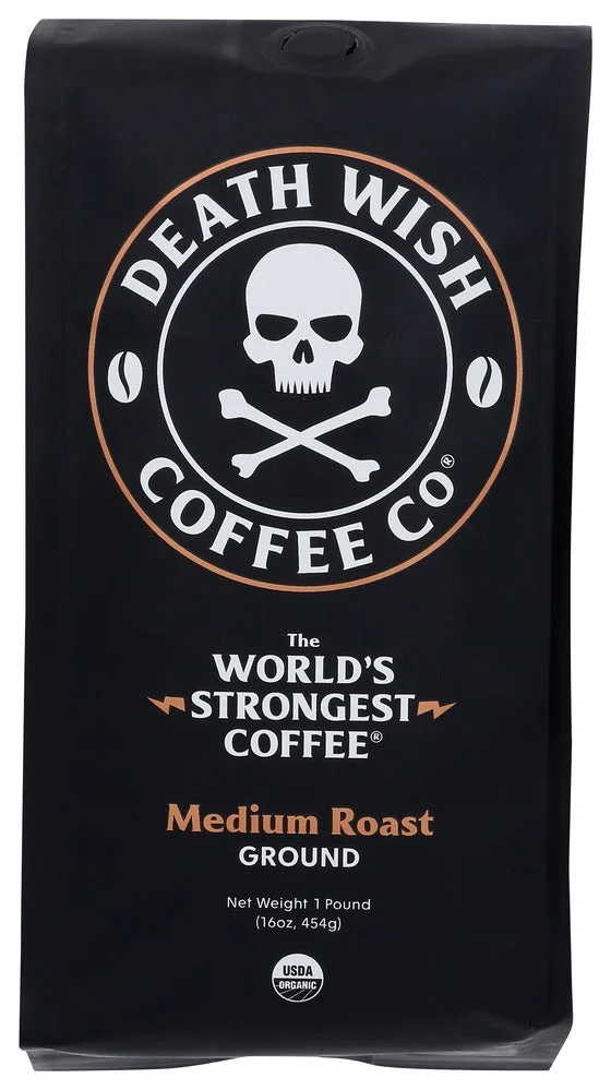 Coffee, Ground, Medium Roast,6 - 16 OUNCE