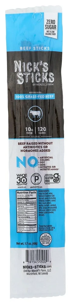 Snack Sticks, Beef, Individually-Wrapped,25 - 1.7 OUNCE