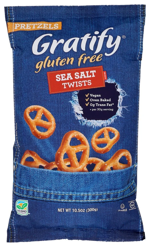 Pretzel Twists, Sea Salt,6 - 10.5 OUNCE