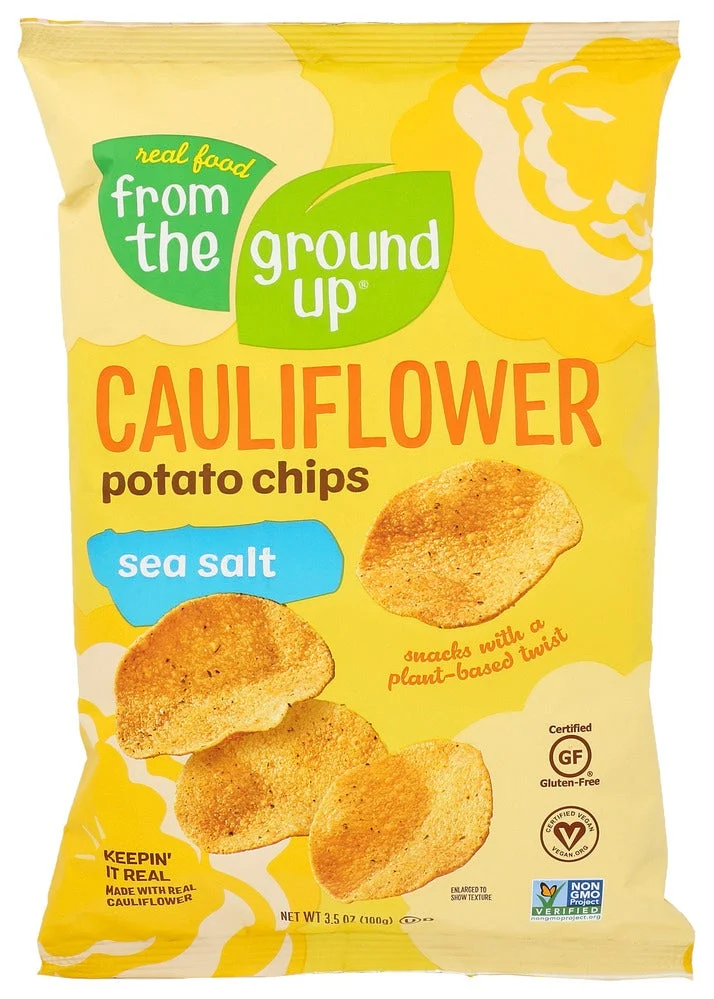 Chips, Cauliflower, Sea Salt,12 - 3.5 OUNCE