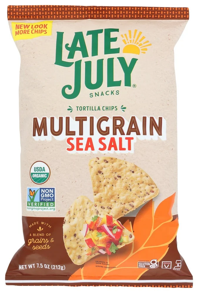 Chips, Multigrain, Sea Salt,12 - 7.5 OUNCE