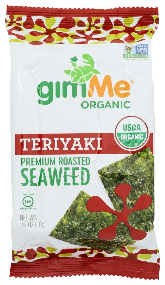 Snacks, Roasted Seaweed, Teriyaki,12 - 0.35 OUNCE