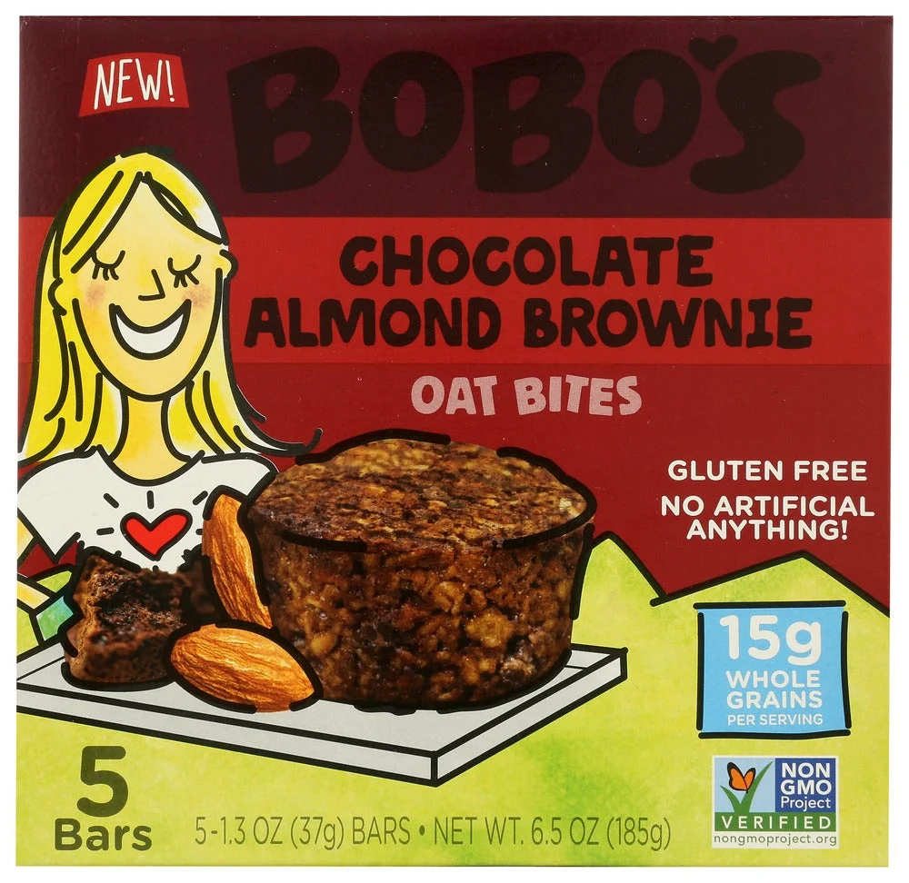 Oat Bites, Chocolate Almond Brownie, 1.3 Ounce,6 - 5 COUNT