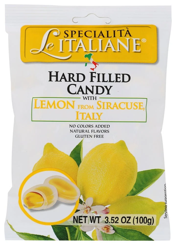 Hard Candies, Lemon-Filled,12 - 3.52 OUNCE
