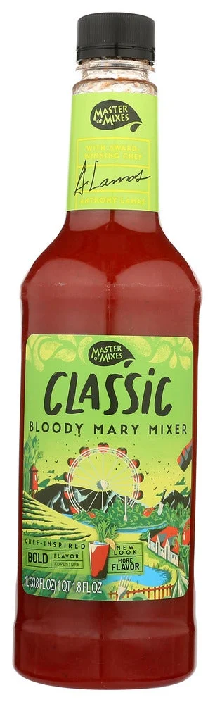 Cocktail Mix, Bloody Mary, Shelf-Stable,6 - 33.8 FLUID