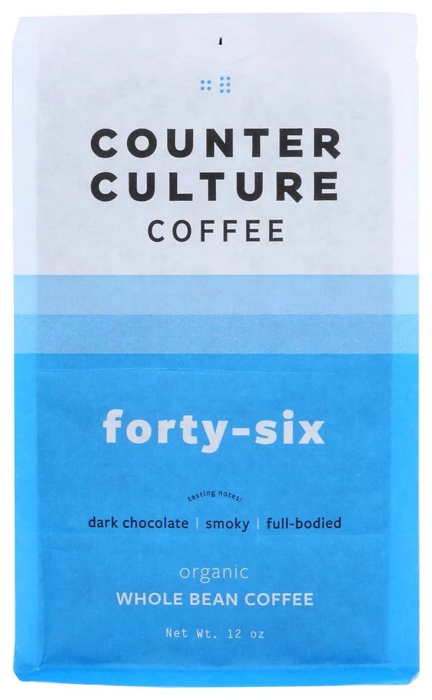 Coffee, Whole Bean, Forty Six,6 - 12 OUNCE