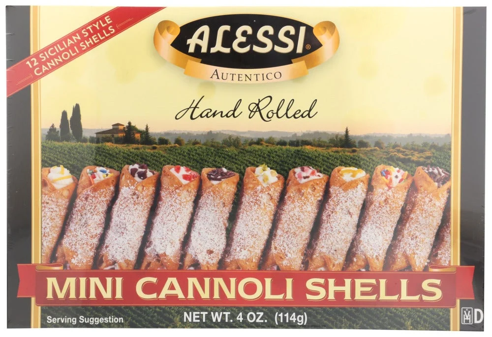 Shells, Cannoli, Mini,12 - 4 OUNCE
