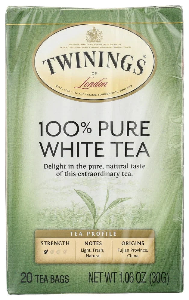 Tea, White, Individually Wrapped with String,6 - 20 COUNT