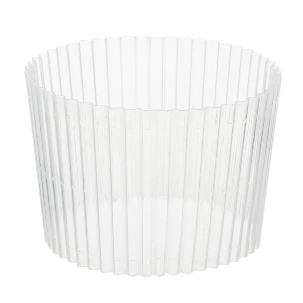 Sleeves, Cup, Plastic Ripple, Clear, for 12/16/20 Ounce Cups,1 - 1000 COUNT