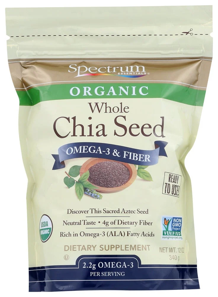 Seeds, Chia,1 - 12 OUNCE