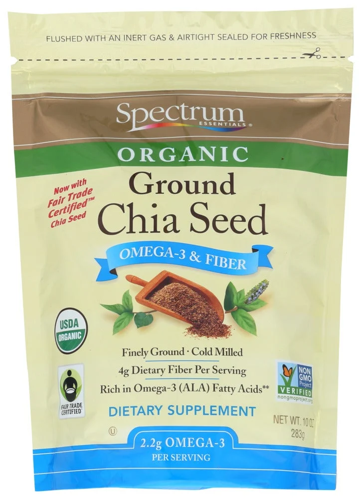 Seeds, Chia, Ground,1 - 10 OUNCE