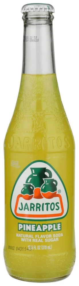 Soft Drink, Pineapple, Single-Serve, Glass, 12.5 Fluid Ounce,6 - 4 COUNT