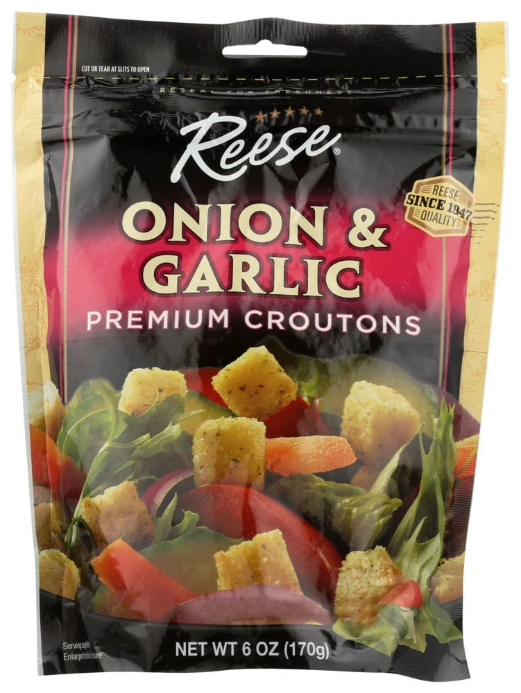 Croutons, Onion & Garlic, Premium,12 - 5 OUNCE
