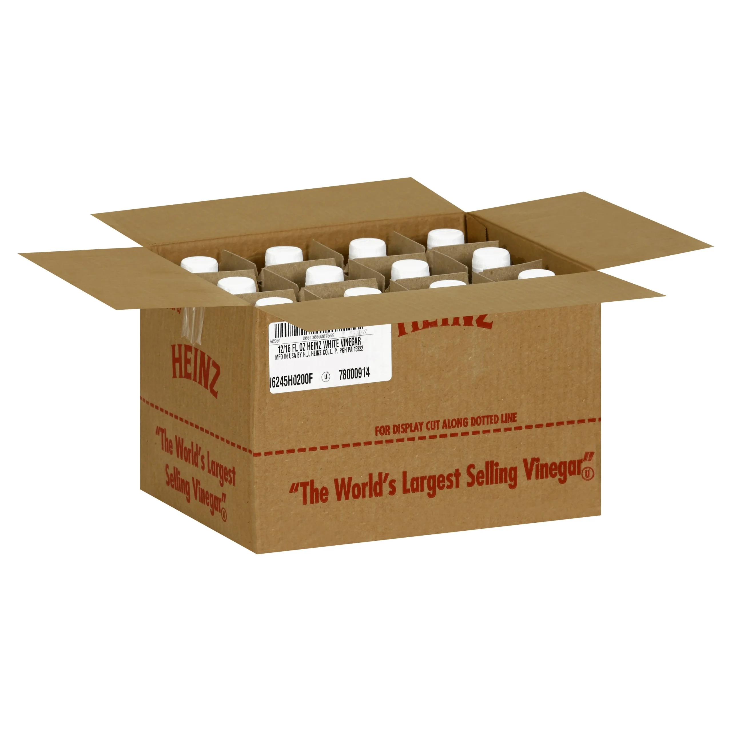 Vinegar, Distilled White,12 - 16 FLUID