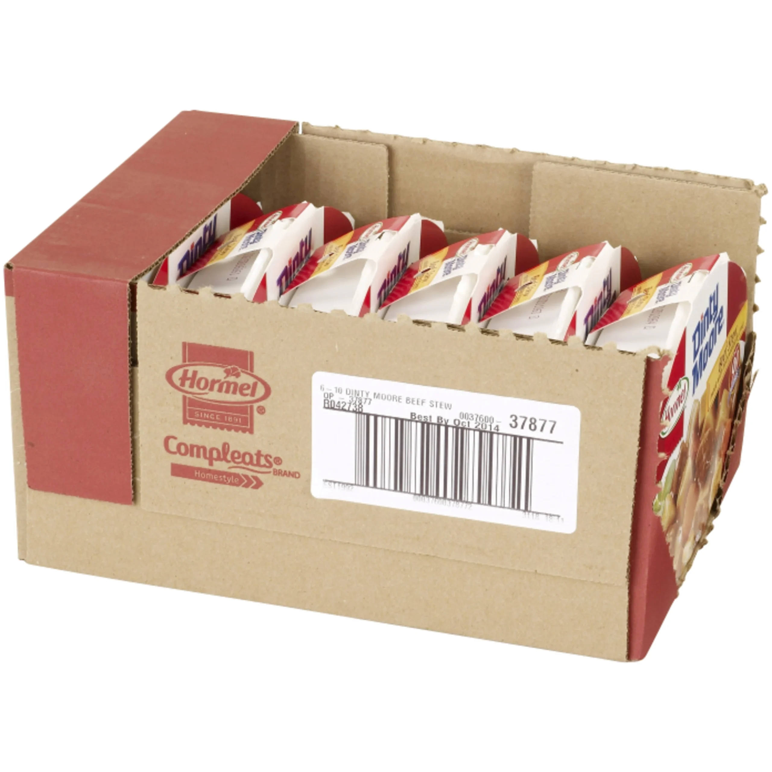 Soup, Beef Stew, Shelf-Stable, in Microwavable Tray, Ready-to-Serve,6 - 9 OUNCE