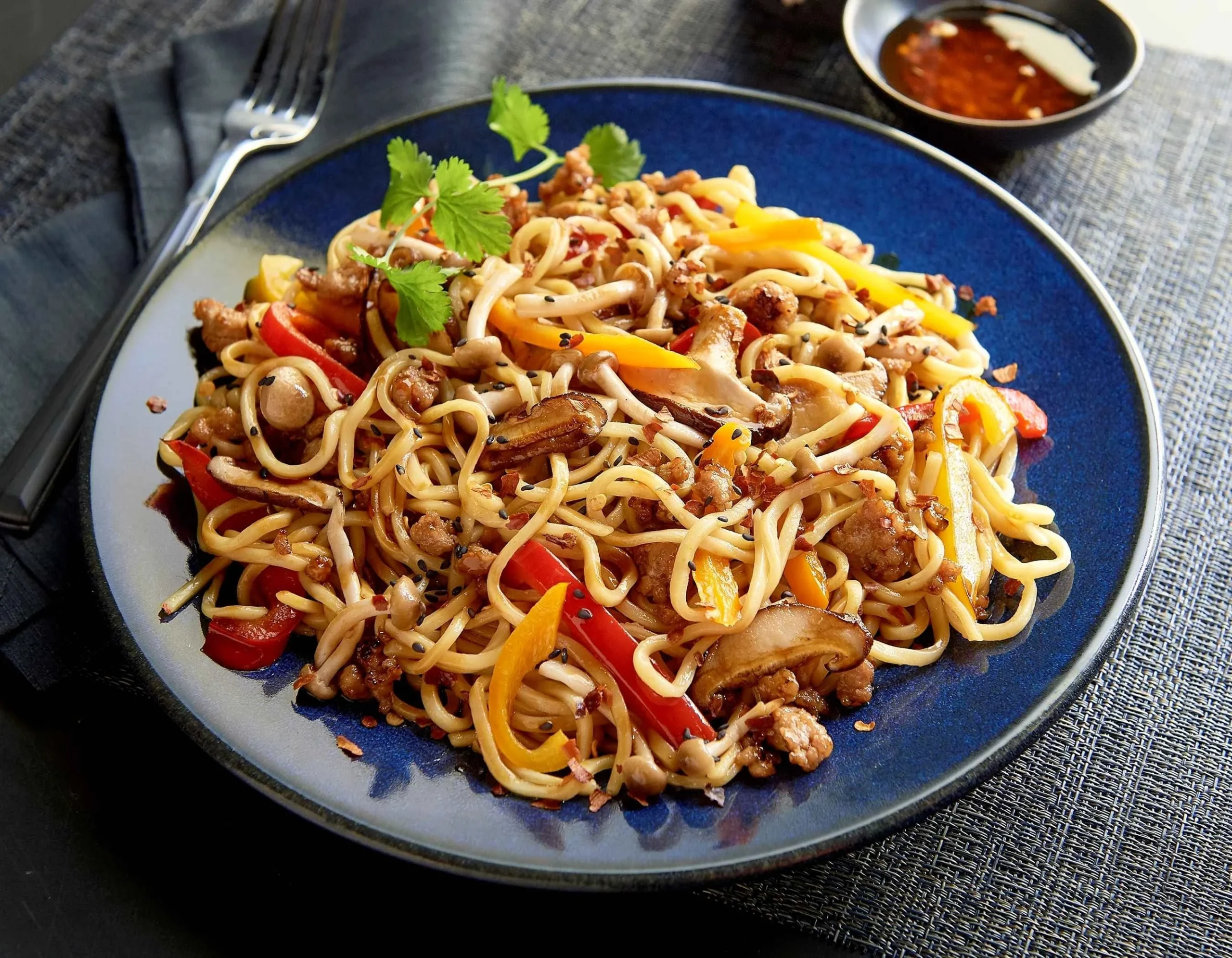 Noodles, Yakisoba, Pre-Portioned, Frozen, 8 Ounce,1 - 24 COUNT