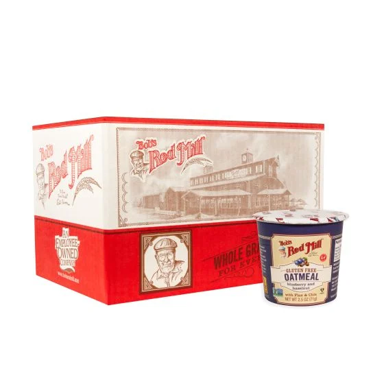 Oatmeal, Blueberry Hazelnut, Instant, Cup,12 - 2.5 OUNCE