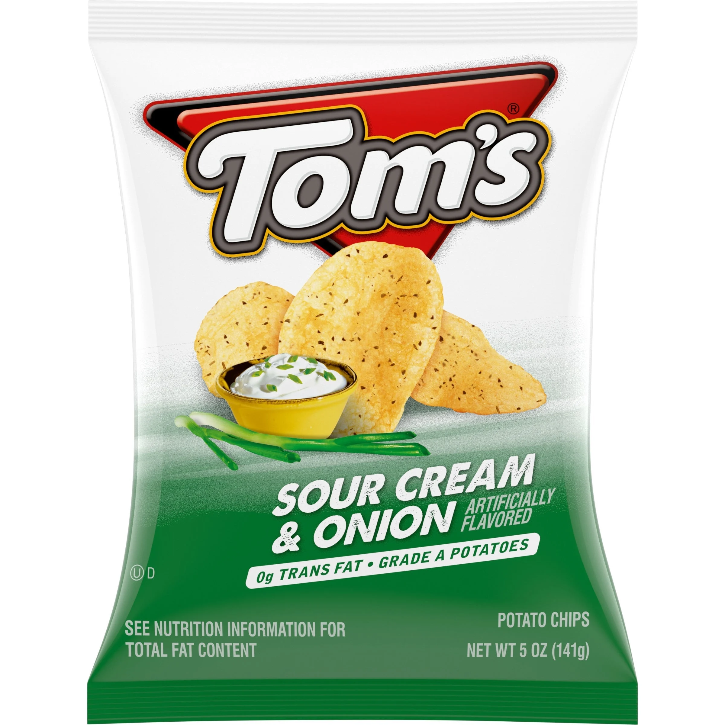Chips, Potato, Sour Cream & Onion,9 - 5 OUNCE