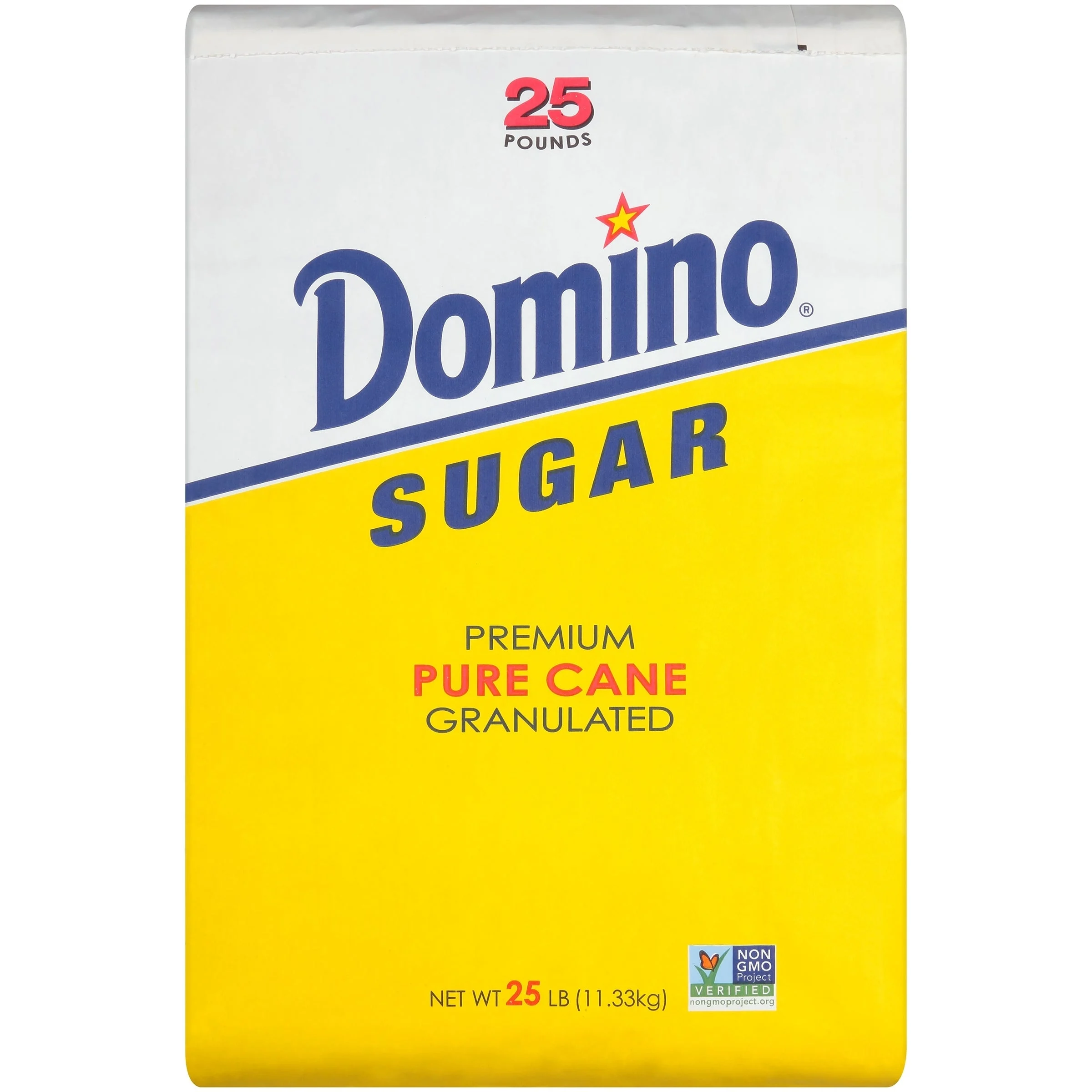 Sugar, Cane, Granulated,1 - 25 POUND