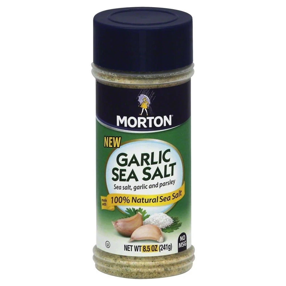 Salt, Sea, Garlic, No MSG, with Parsley,12 - 8.5 OUNCE