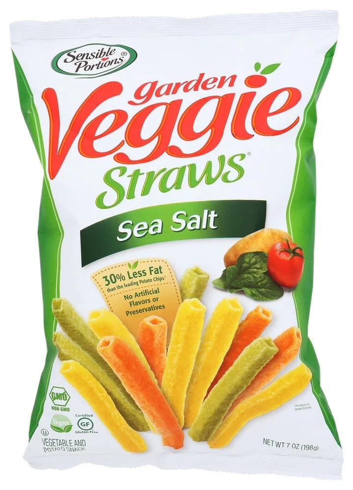 Snacks, Veggie Straw, Sea Salt,12 - 7 OUNCE