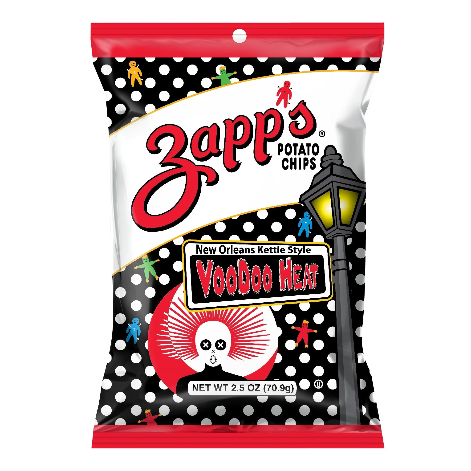 Chips, Potato, Kettle, Voodoo Heat, Single-Serve,10 - 2.5 OUNCE