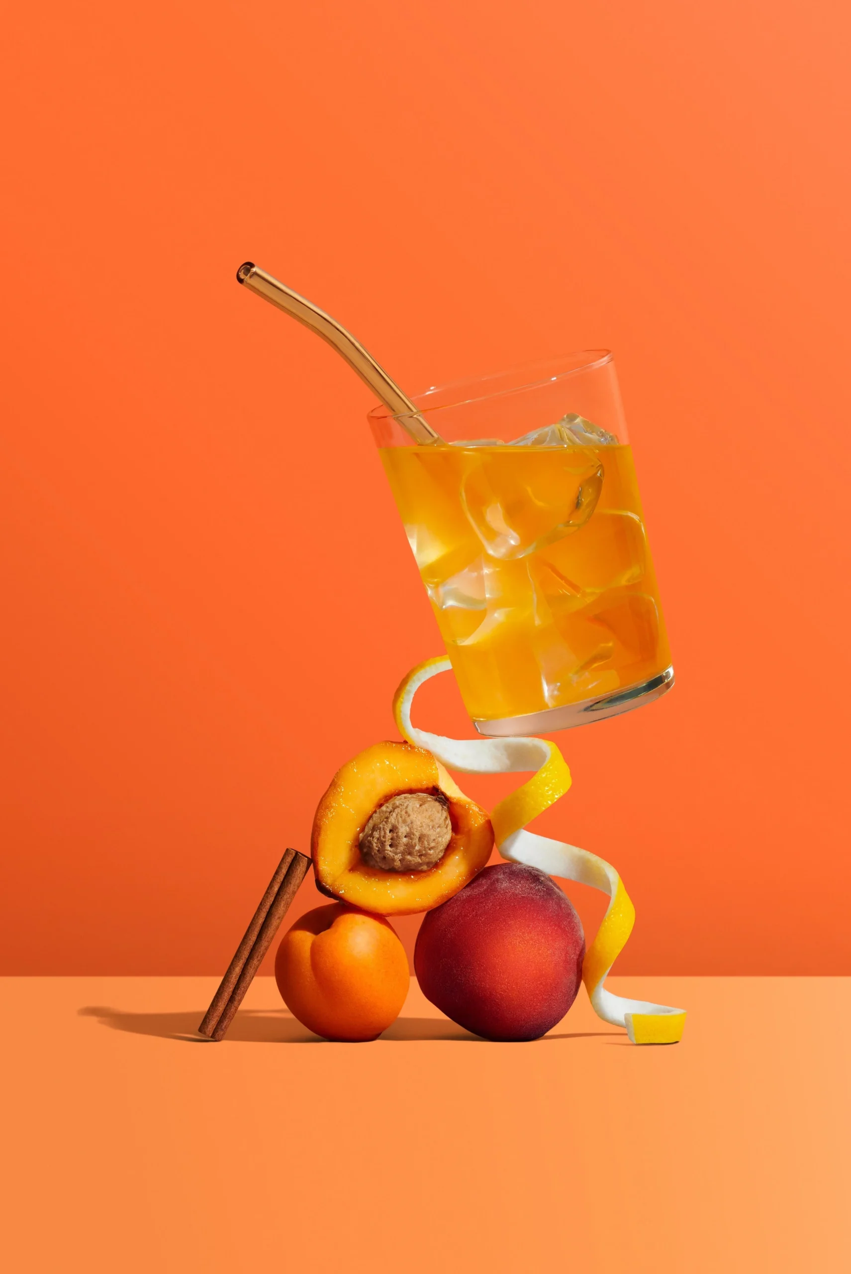 Drink Concentrate, Peach, 8.5 to 1 Ratio,12 - 32 FLUID