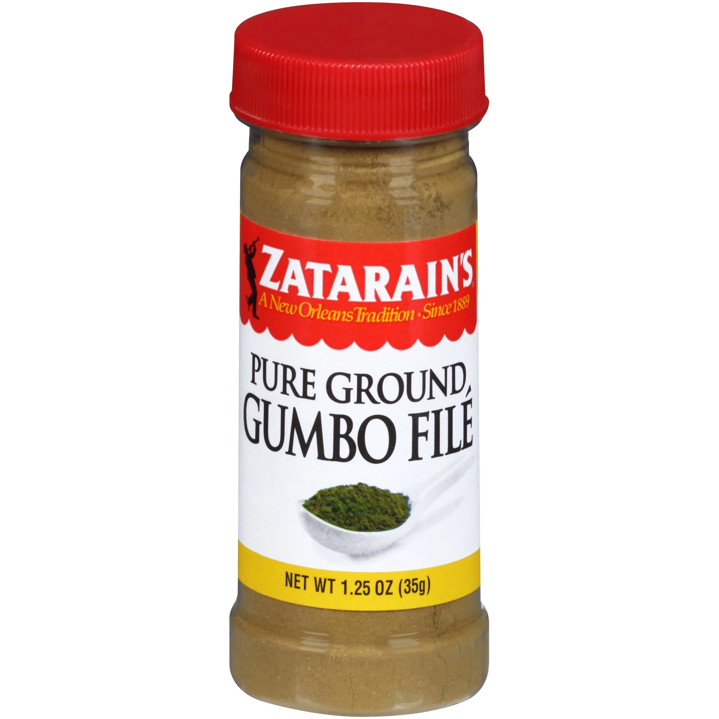 Spice, Gumbo File, Ground, Pure,12 - 1.25 OUNCE
