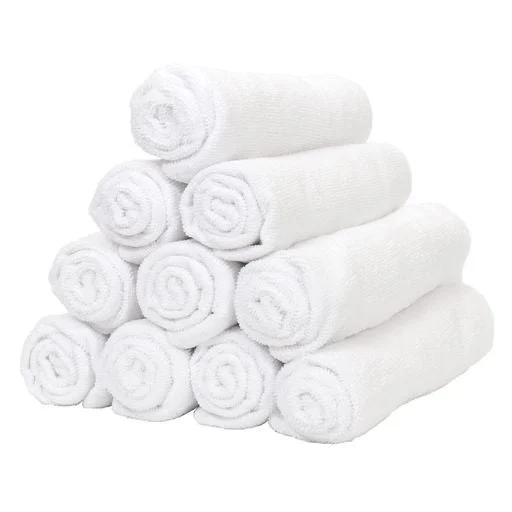 Towels, Hand, White, 16 x 27 Inch, Microfiber,1 - 12 COUNT