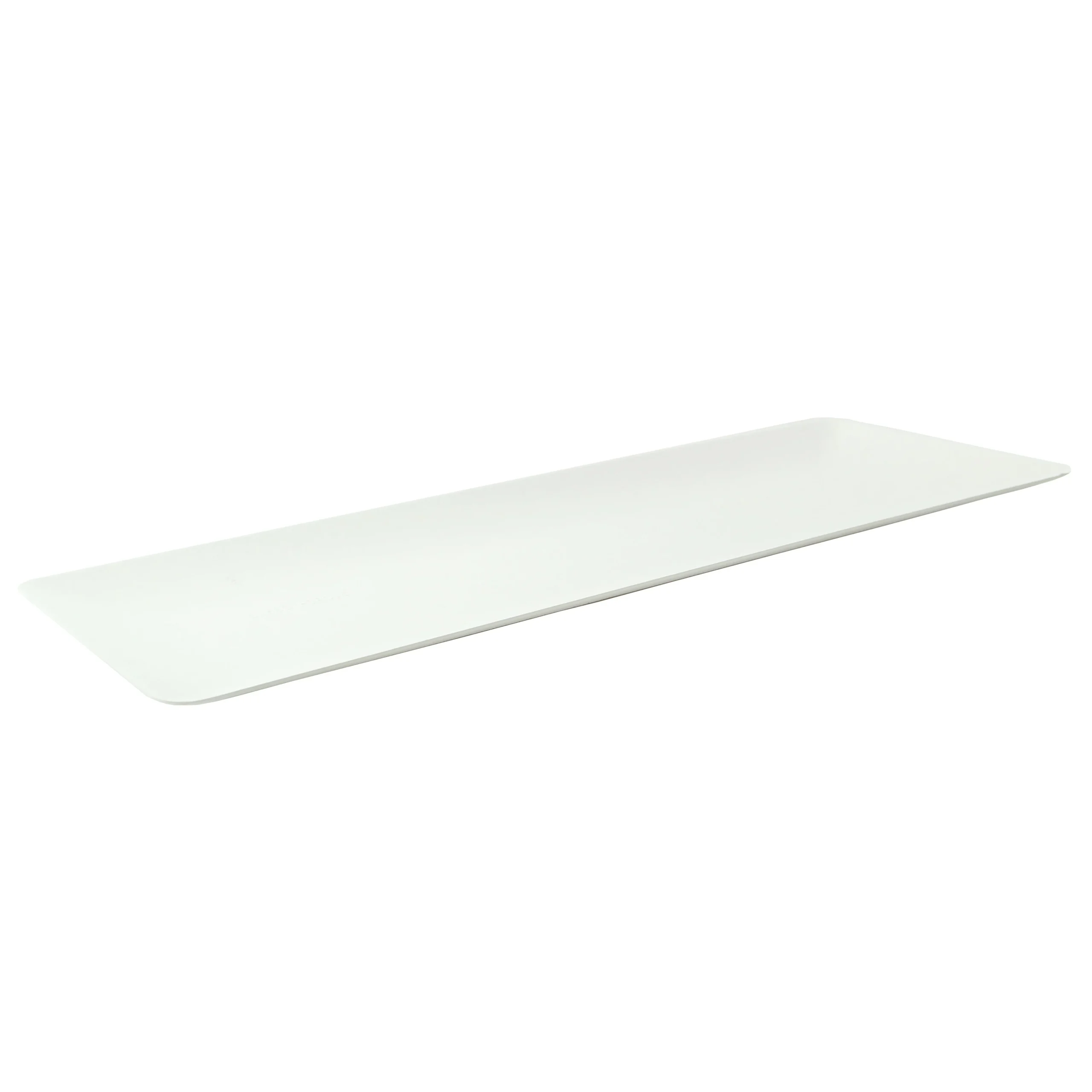 Plates, 15.7 x 6 Inch, Sugarcane, White, Rectangular, Biodegradable,1 - 100 COUNT