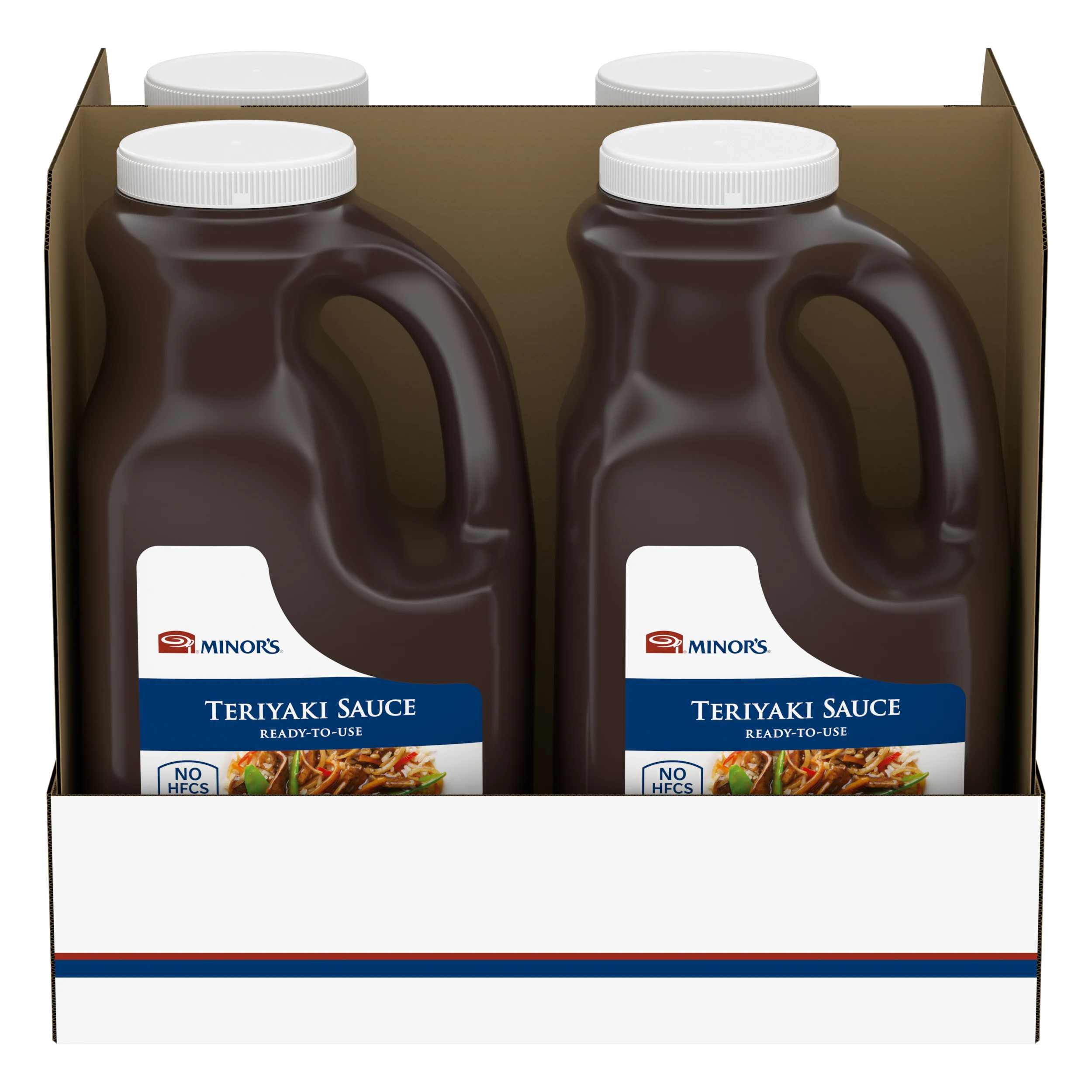 Sauce, Teriyaki, Ready to Use,4 - 0.5 GALLON