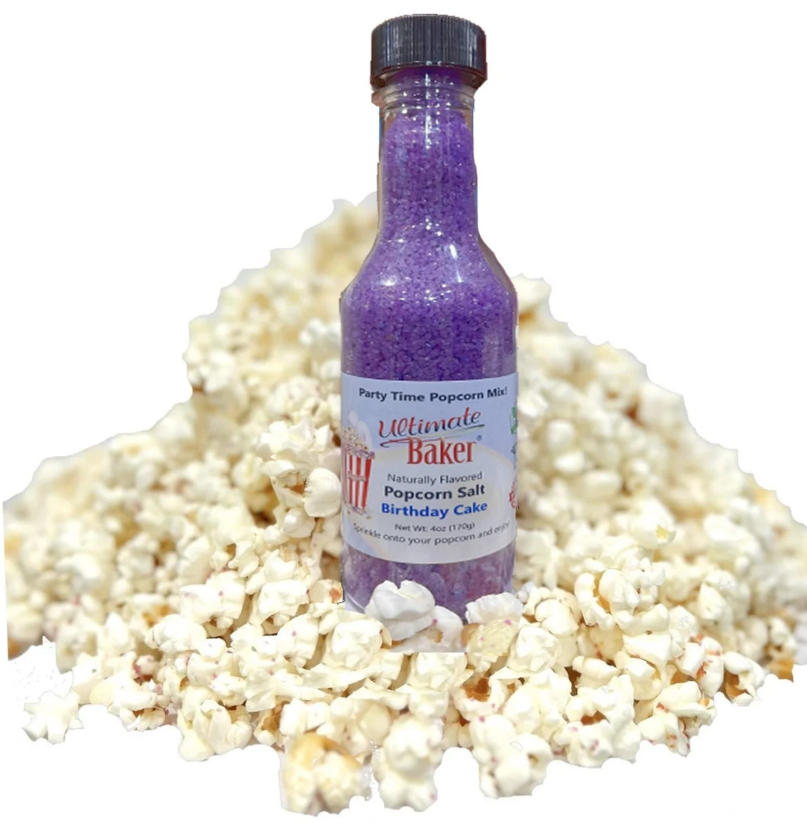 Salt, Popcorn, Birthday Cake,6 - 4 OUNCE