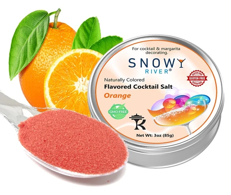 Salt, Rimming, Cocktail, Orange Zest,6 - 3 OUNCE