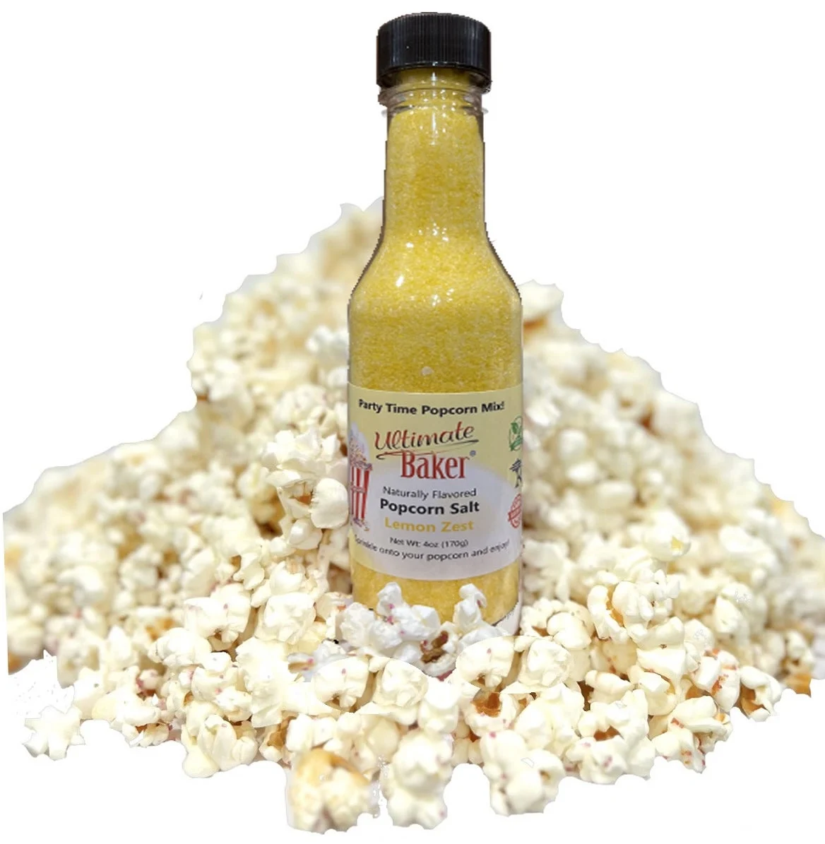 Salt, Popcorn, Lemon,6 - 4 OUNCE