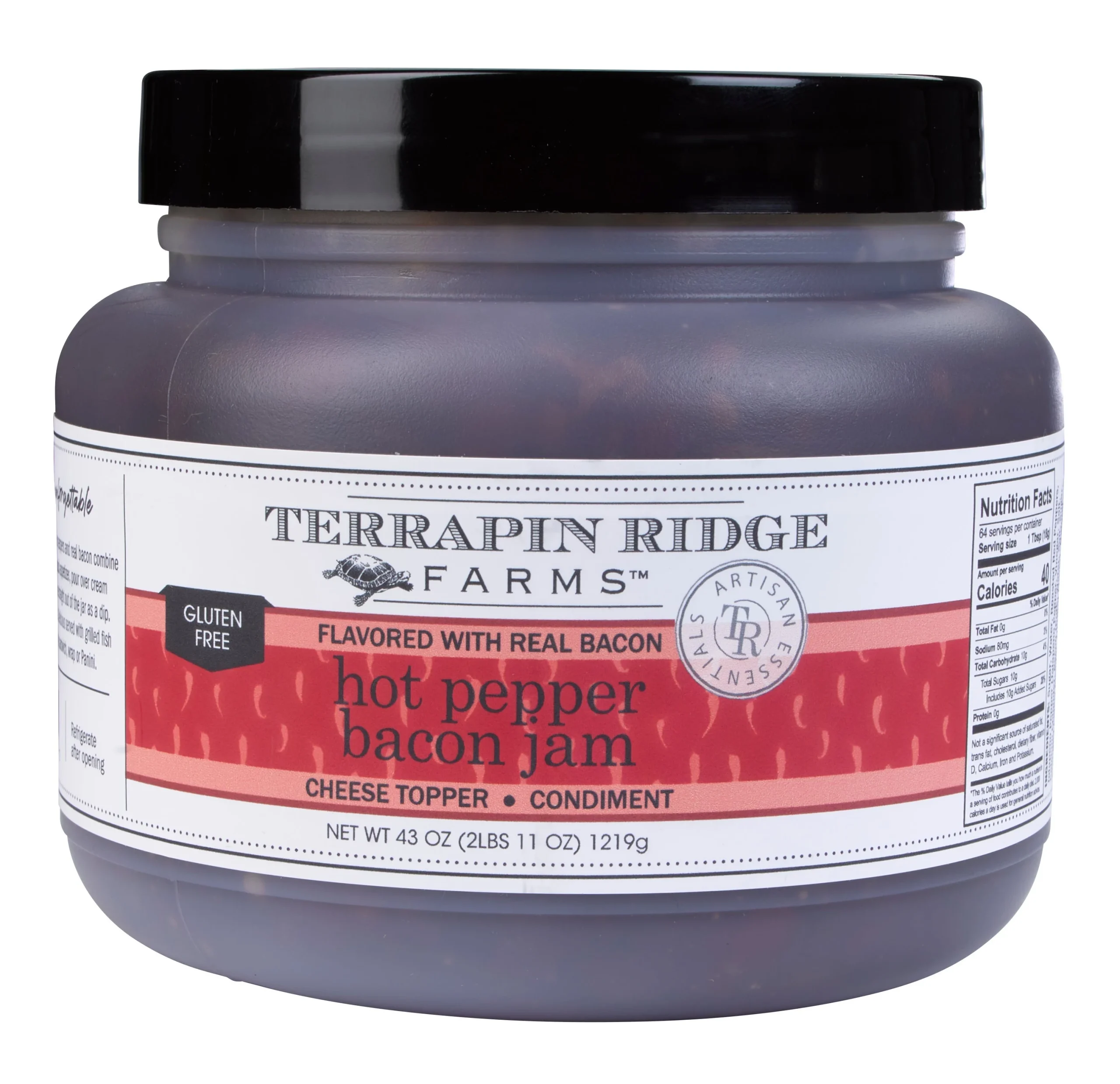 Jam, Hot Pepper Bacon,4 - 43 OUNCE