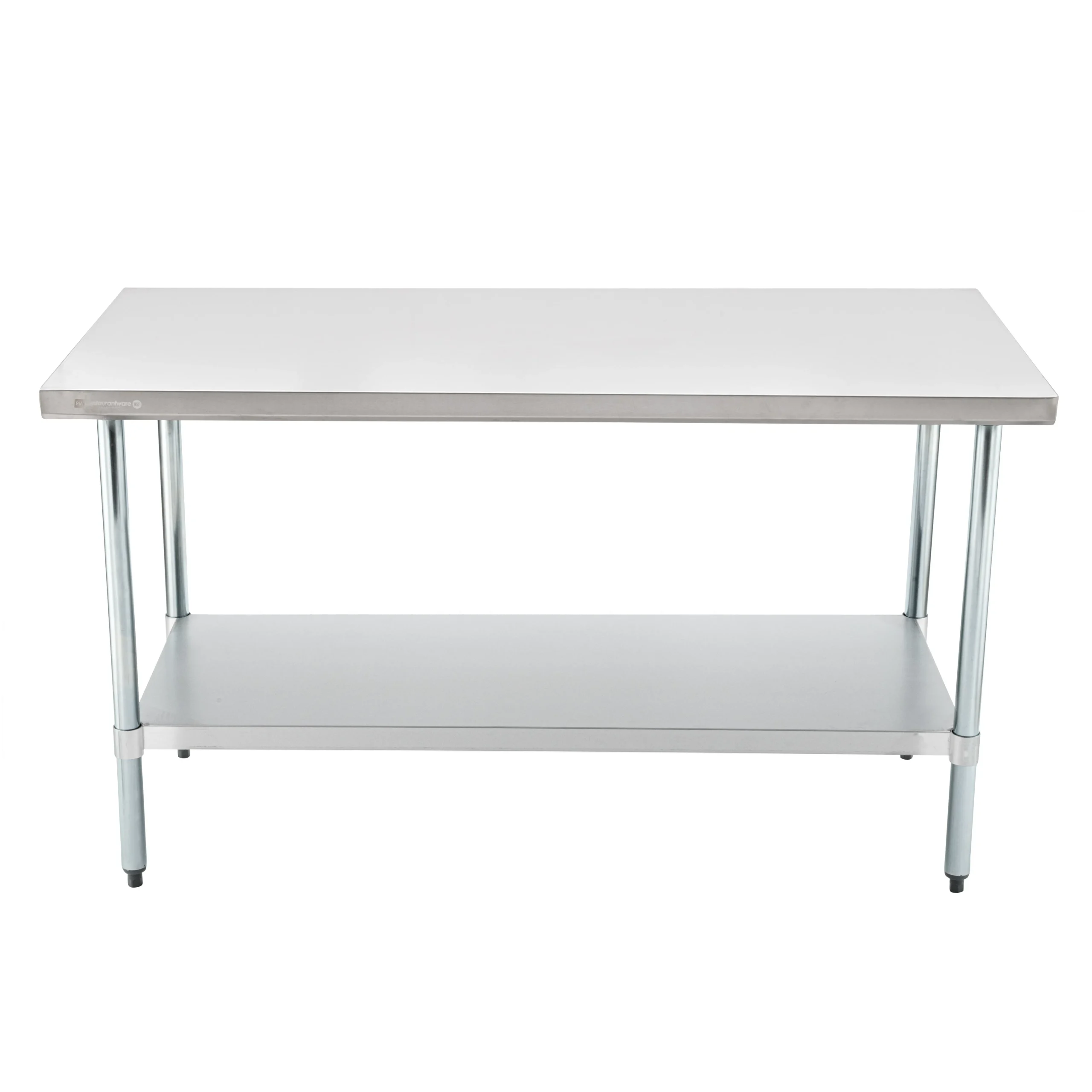 Table, Work, Kitchen Tek 30 x 60 Inch, Stainless Steel, Heavy Duty 18 Gauge, Galvanized Legs, Undershelf,1 - 1 EACH