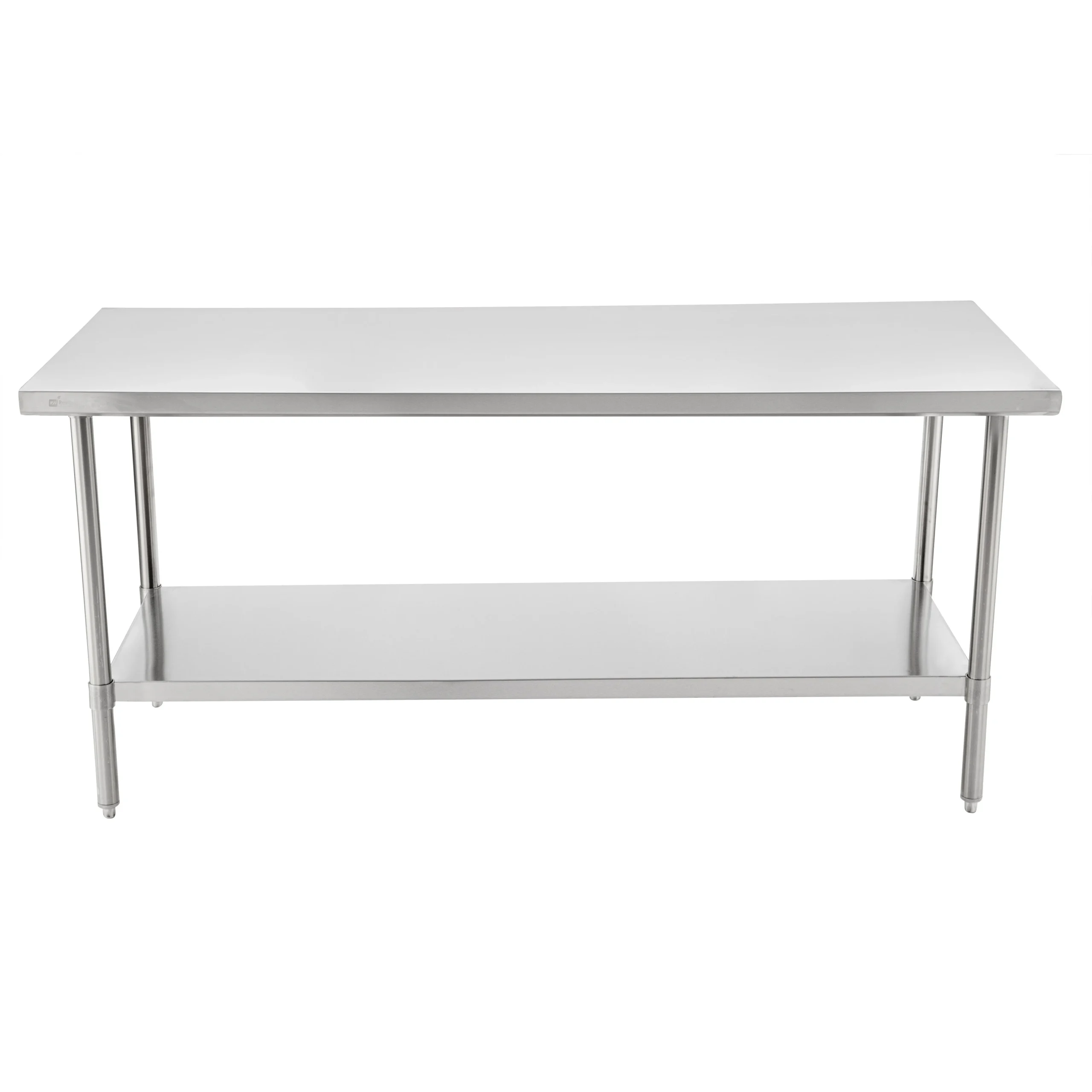 Table, Work, Kitchen Tek 30 x 72 Inch, Stainless Steel, Medium Duty 16 Gauge, Galvanized Legs, Undershelf,1 - 1 EACH