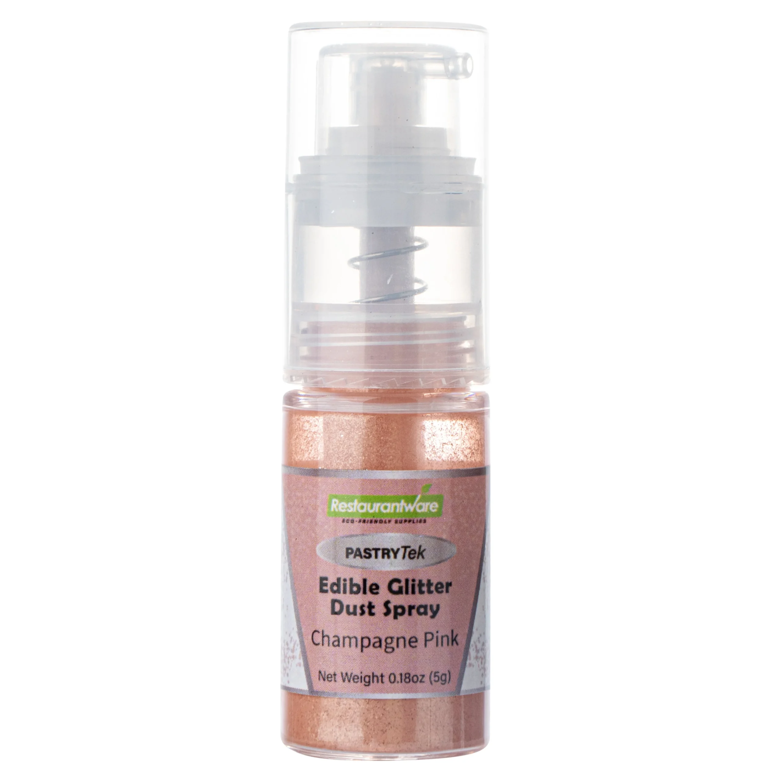 Spray, Edible Glitter Dust, Pastry Tek, Champagne Pink,1 - 1 EACH