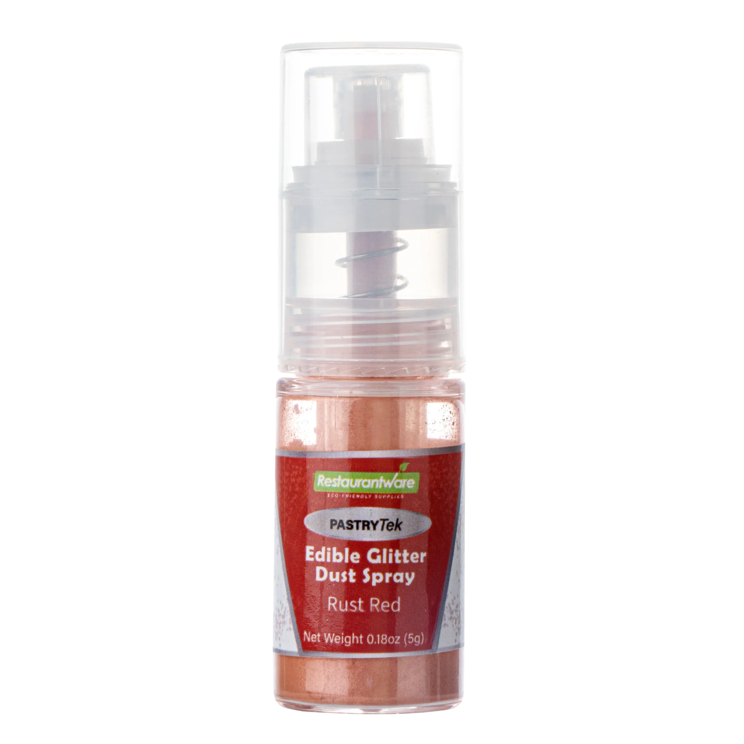 Spray, Edible Glitter Dust, Pastry Tek, Rust Red,1 - 1 EACH