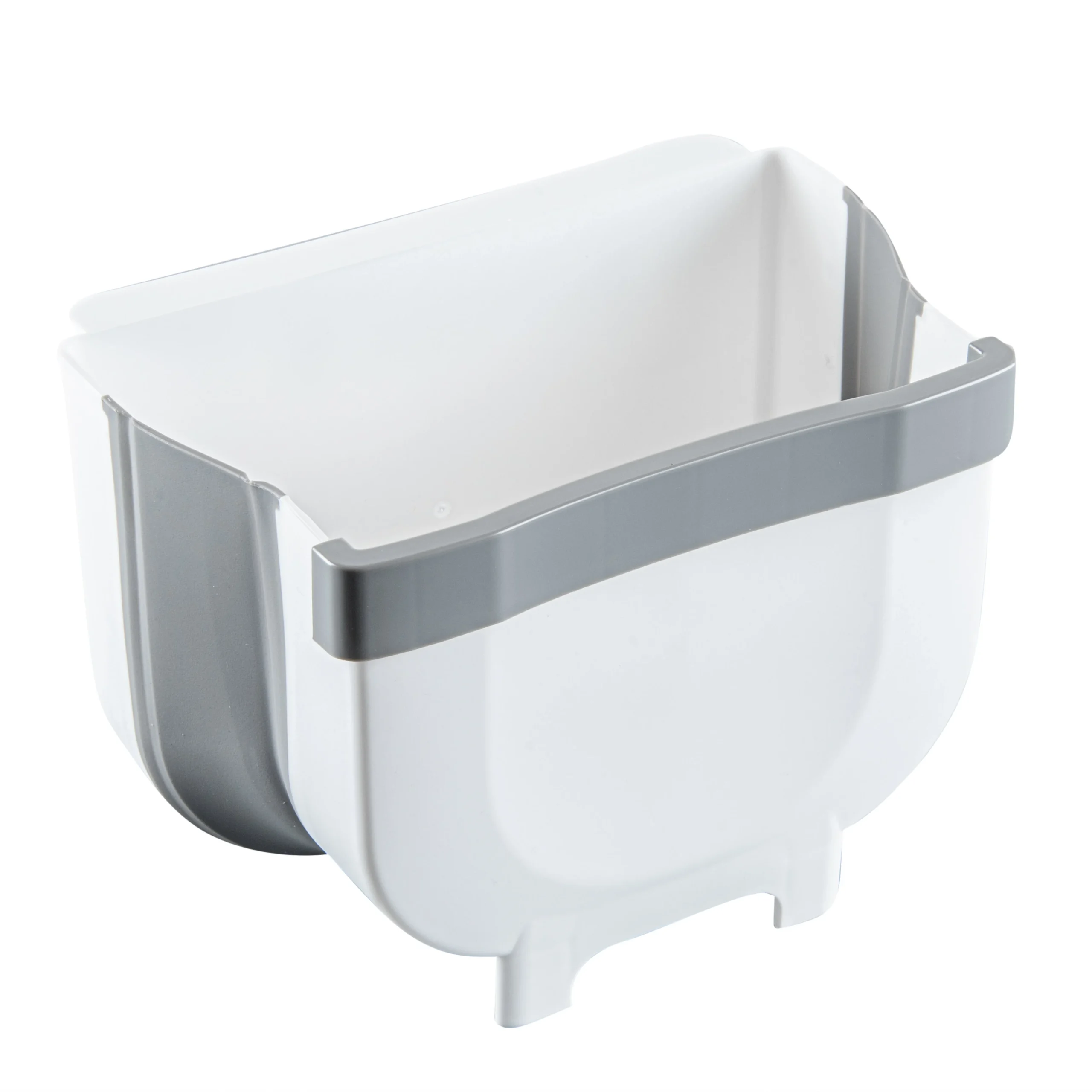 Receptacle, Collapsible, 10 x 7.25 x 7.25 Inch Mini, Gray,1 - 1 EACH